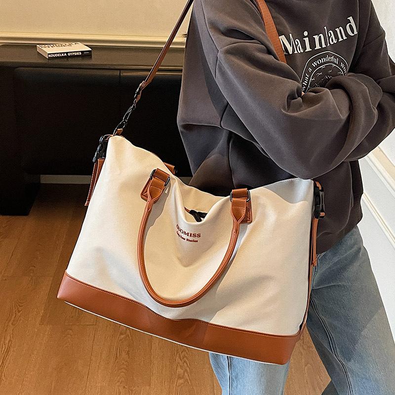 Travel Bag Women's Fashion Large-capacity Short-distance Travel Storage Luggage Bag Hand-held Wet and Dry Separation Sports Fitness Bag Men