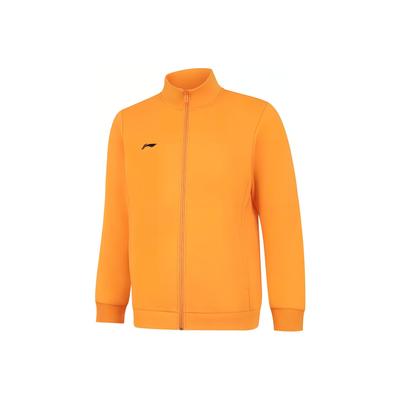 Li Ning Gruppenkauf-Serie Stehkragen Einfach Bequem Lässig Reißverschluss-Cardigan Sweatshirt Herren Sweatshirt Orange AWDUA75-6