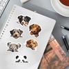 50PCS Cute Animal Cat Cartoon Stickers - Waterproof Decorative for DIY Notebooks & Luggage