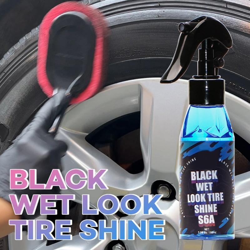 Long Lasting Tire Coating Agent Formula Dressing Sprayer Suitable for SUVs and Offroads Vehicles Rubber Synthetic Wheels