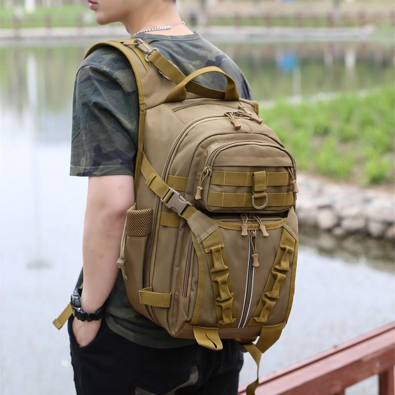 Tool Bags Large Capacity Tactical Tool Bag Outdoor Hiking Fishing Camping Travel Storage Backpack