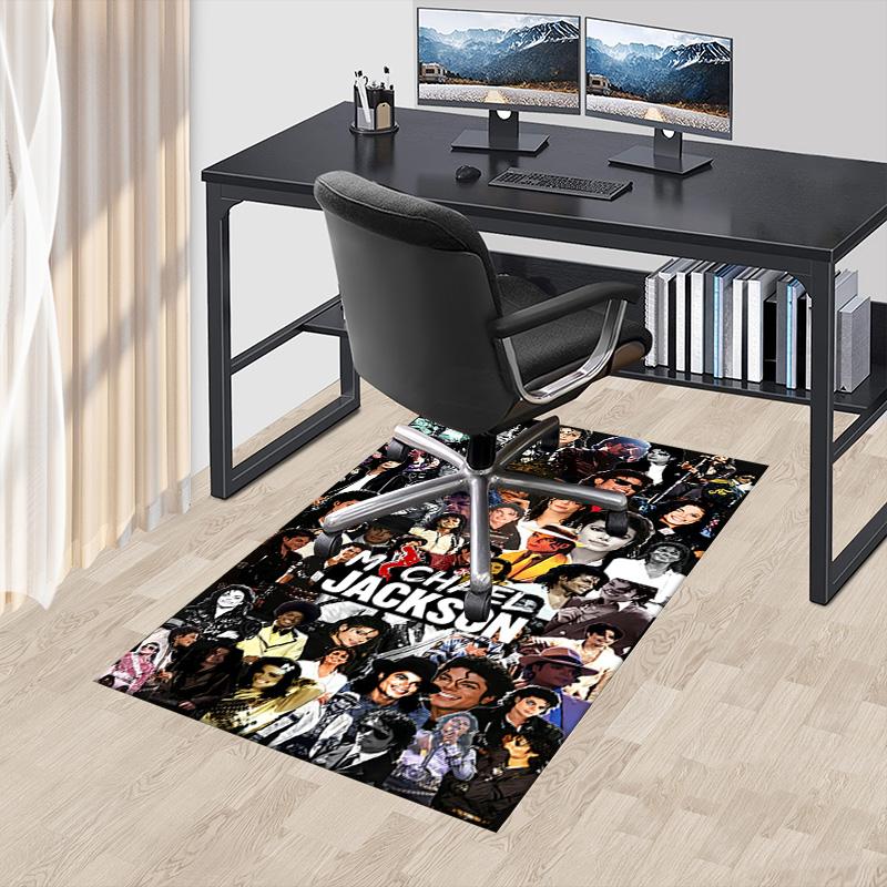 Michael Jackson Collage Carpet For Playroom Bedroom Living Room Sofa Home Decorkids Game Area Rug Nonslip Floor Mat