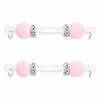 Non Piercing Fake Nipple Rings 2Pcs Minimalist Shiny Zircon Dangle Body Jewelry for Daily Office Wear Gift