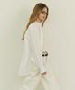 OSTKAKA Essential Cotton Oversized Shirt White