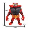 Alola Final Evolution Incineroar Plush - Ultimate Form of Litten Fire Tiger Stuffed Doll, Big Cat Collectible Toy