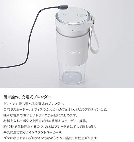 VBL-1000-PB (Pale Blue) Cordless My Bottle Blender