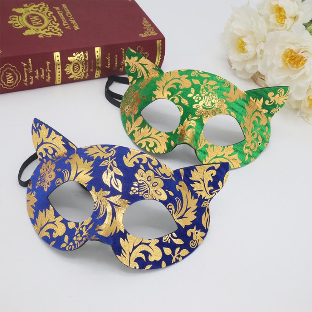 Masque de chat sexy pour parents et femmes, accessoire de fête ou de spectacle, en PVC peint en couleur, pour carnaval, bal masqué, bal de promo ou toute autre occasion. Masque de beauté pour adultes.