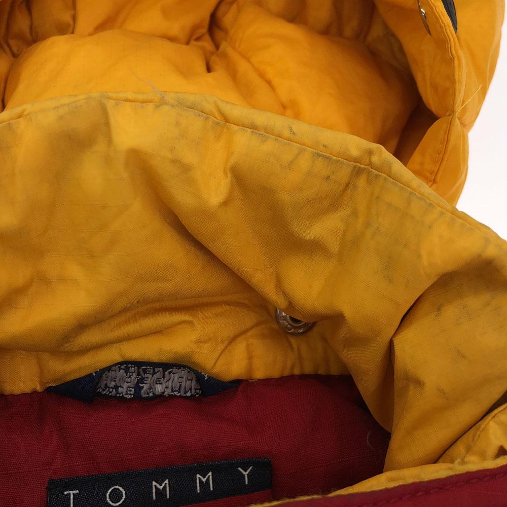 TOMMY HILFIGER 90s Old Flag Tag With liner Nylon jacket S Double fastener Men's Used