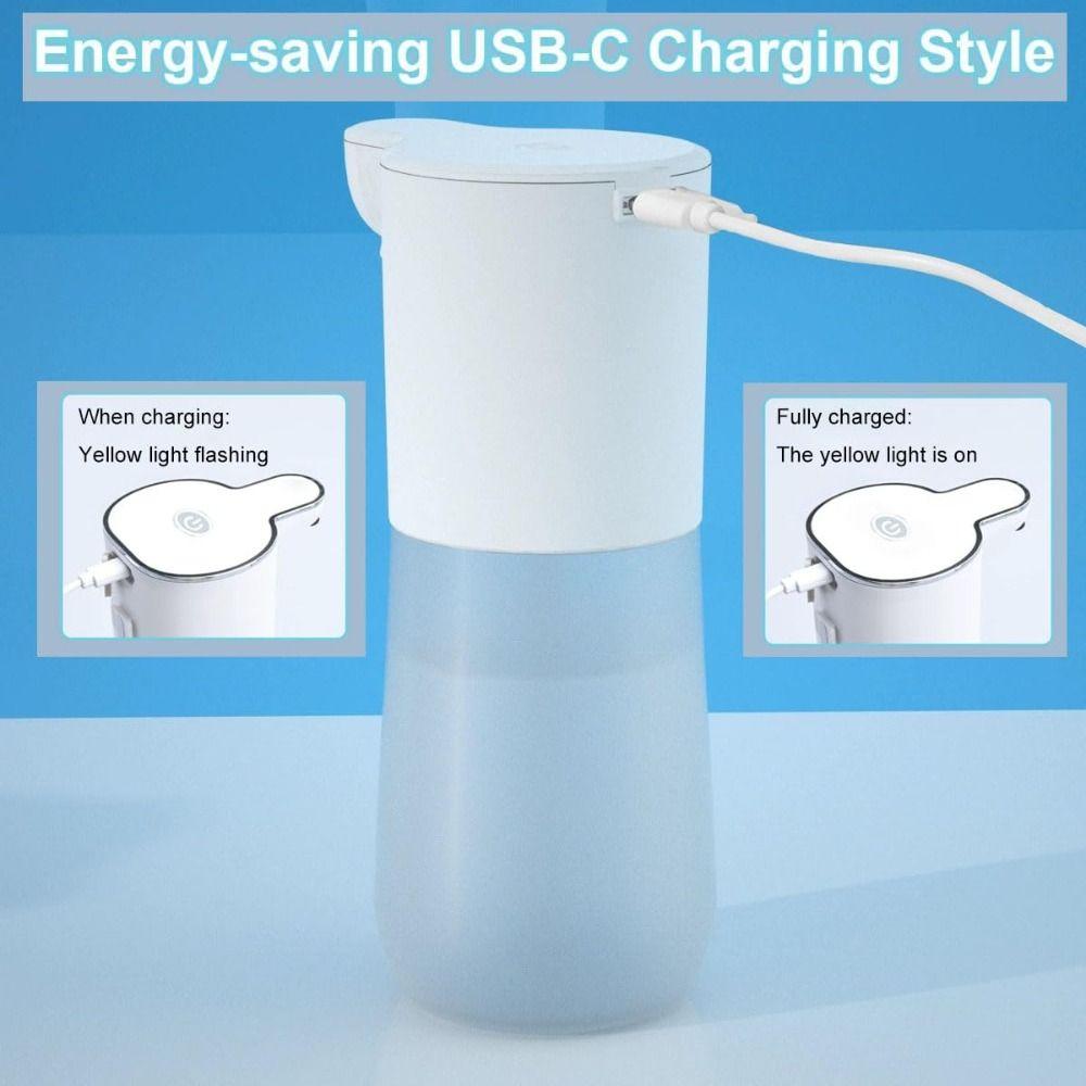 USB Charging Touchless Smart Liquid Soap Dispenser Infrared Sensor Soap Dispenser Bathroom