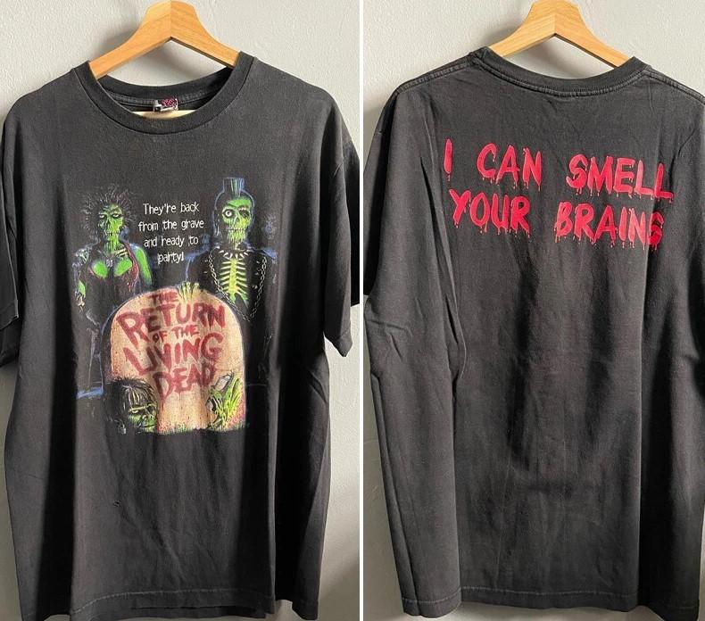 Vintage Return of the Living Dead 90s Horror Movie T-shirt, Size S-4XL