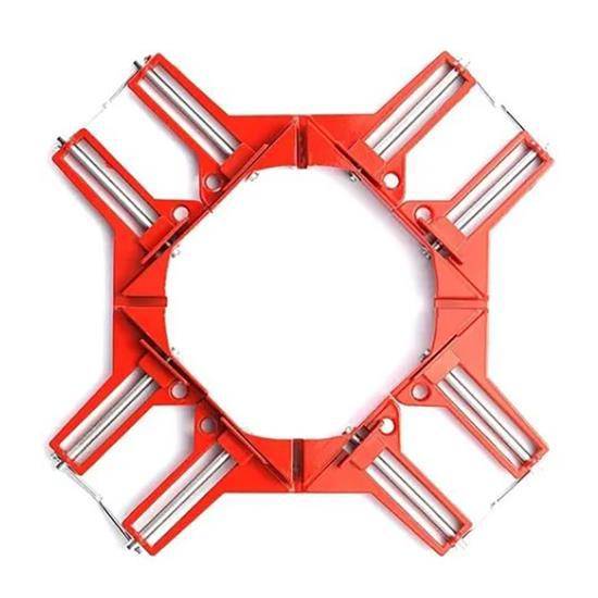 4 PCS 90 Degrees Right Angle Clamp Reinforced DIY Glass Fish Tank Quick Fixing Clip Woodworking Picture Frame Clamp 