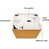 ALIMITOPIA Saving Money Box,Vocal Mischief Stealing Coin Piggy Bank Coin Storage Pot (Cartoon Cat)