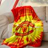 1pc Easy-Care Manchester United Manchester City Blanket, Perfect for Couch, Bed, Home, Travel & More, Warm & Durable Printed Blanket