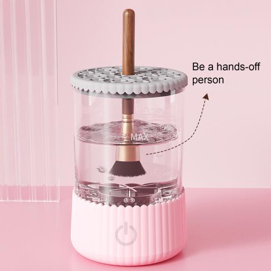 Elektryczny Czyścik do Pędzli do Makijażu USB Automatyczna Maszyna do Czyszczenia Pędzli Kosmetycznych Wielofunkcyjny Do Wszystkich Rozmiarów Pędzli do Makijażu Narzędzia do Mycia