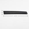 1Pc Black Plastic Kitchen Knife Blade Protector Cover For 10 Inches Knife Plastic Knife Sleeve Protective Sleeve Scabbard
