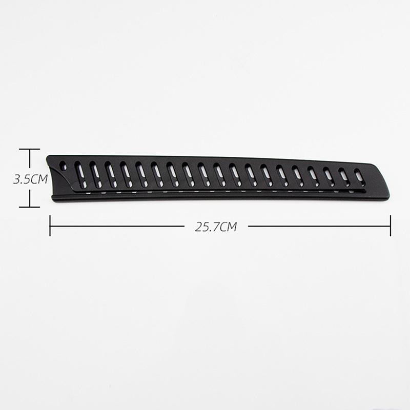 1Pc Black Plastic Kitchen Knife Blade Protector Cover For 10 Inches Knife Plastic Knife Sleeve Protective Sleeve Scabbard