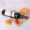 Modern Iron Wall Wine Rack With Hollow Design For Home Decor And Storage