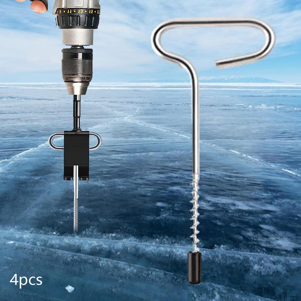 Ice Fishing Anchors Shelter Anchor Shanty Tent Stakes for