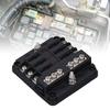 6 Way Box, LED Display, 32V Carrier for Car, Boat, Truck, with Waterproof Cover, 100A Highest Input Current