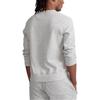 Polo Ralph Lauren Solid Color Pony Logo Embroidered Crew Neck Long Sleeve Sweatshirt Men sweatshirt Gray MNPOKNI16821237-020