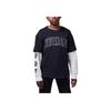 See Me Shine Crew Neck Letter Pullover Long Sleeve T-Shirt Kids Tops Black HV1599-010