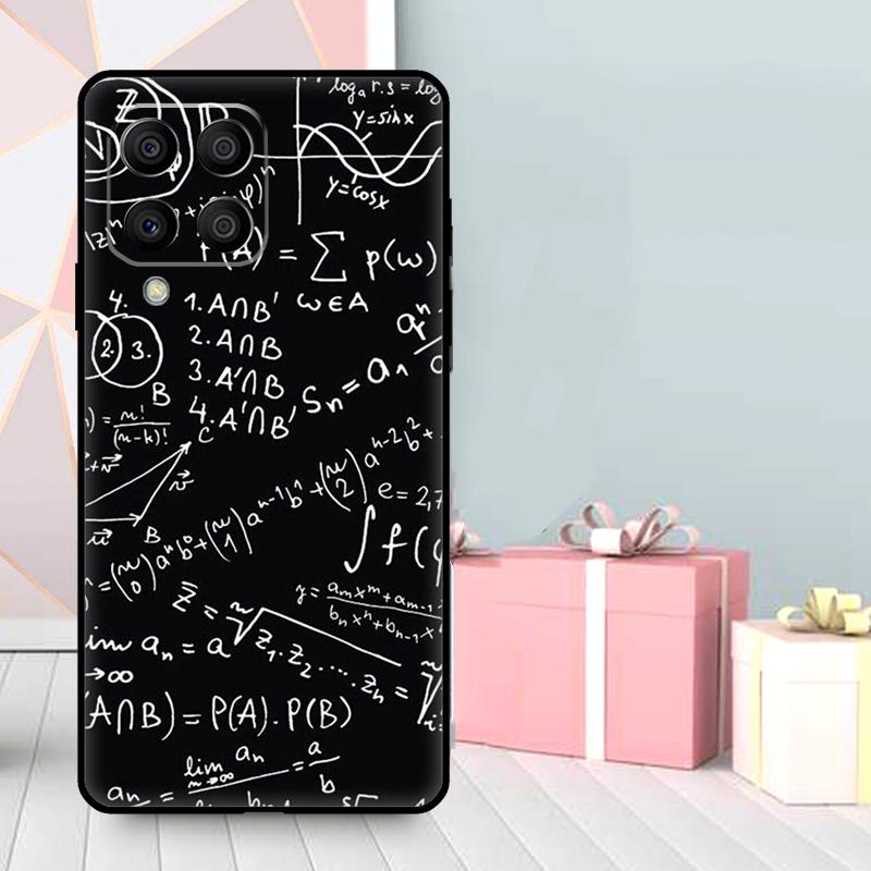 E=mc2 Mathematical Physical Formula Case For Samsung Galaxy M56 M52 M32 M53 M16 M11 M21 M31 M35 M12 M13 M14 M15 M36 M55 M34 M54