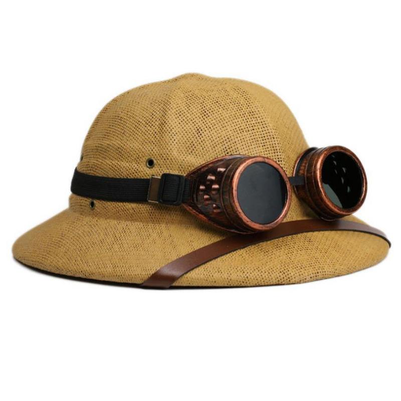 Motocyklowe Retro Steampunkowe Okulary Kierowcy Gotyckie Okulary Przeciwsłoneczne Okulary Ochronne Dekoracje Wiele Modeli Narzędzie do Przebierania