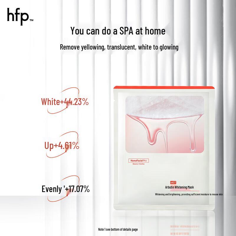 

HomeFacialPro Arbutin Whitening & Hydrating Mask (5 Sheets)