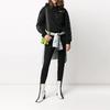 Off-White Ss21 Pattern Print Loose Hoodie Women Tops Black OWBB032S20FLE0031001