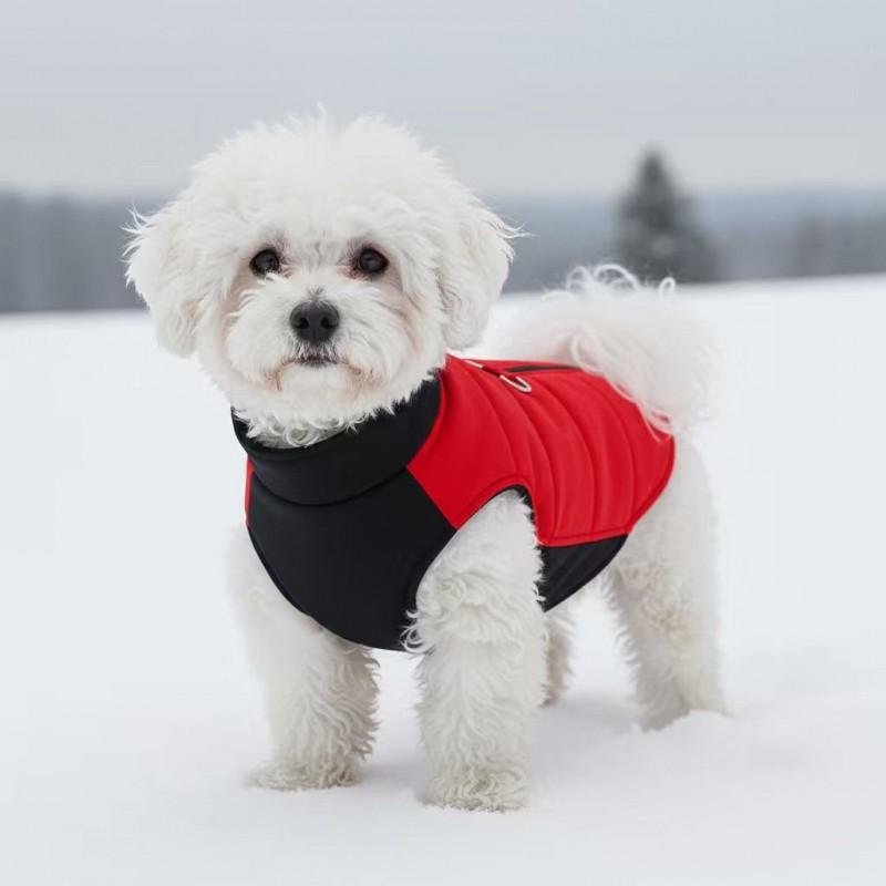 Warm Winter Dog Coat Thick Fleece Pet Jacket Small To Large Breeds Cold Weather Protection Fashionable