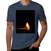 Bright Burning Match In Dark Tshirt Summer Holiday Tshirt