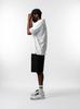 KHALHON Cotton Polo Short Sleeve Collared T-Shirt (White)