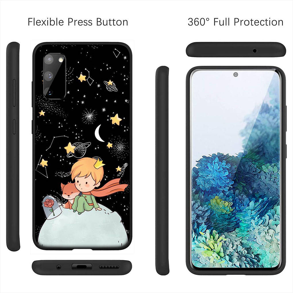 Cover for iPhone 16 15 Xiaomi Redmi Note 14 13 12 11 Pro Max X 8 9 16e Samsung Galaxy S25 S24 S23 Moto OPPO Huawei Anime The little Prince Phone Case