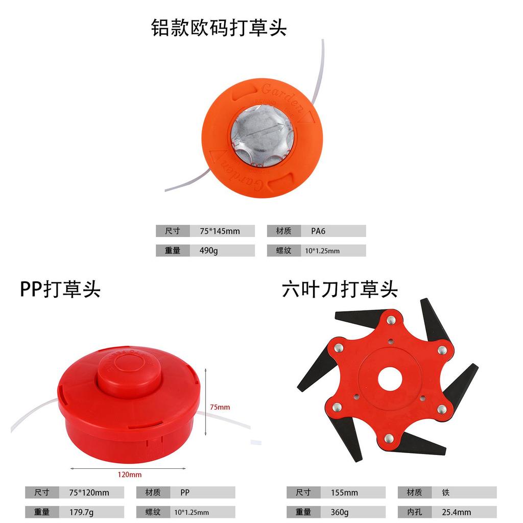 Husqvarna T25 Rasentrimmer Unkrautkopf Aus Aluminium und Stahl Für die Rasenpflege