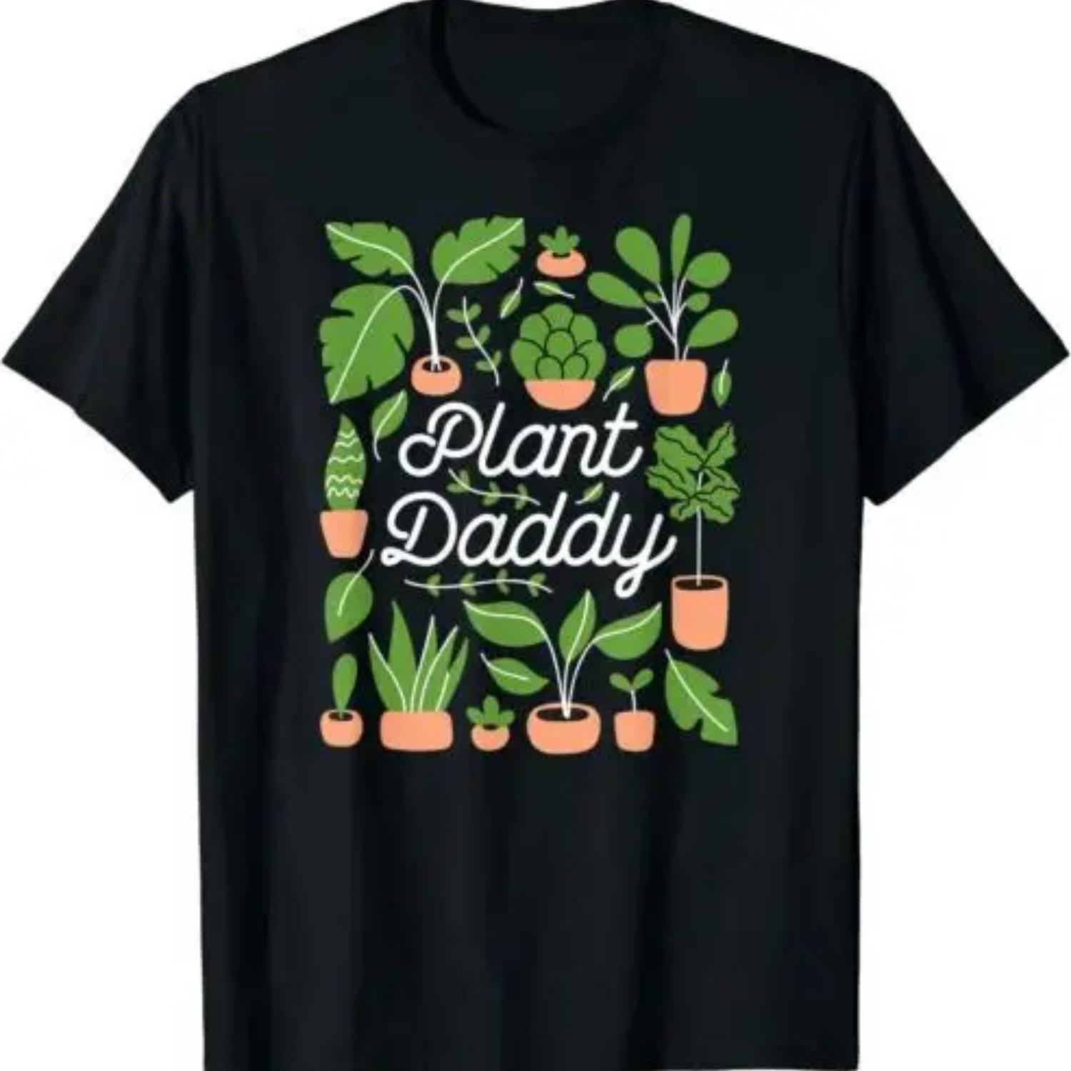 Plant Daddy T-Shirt S чёрный