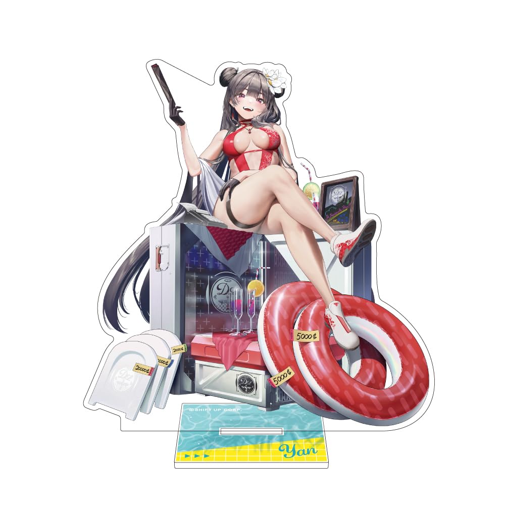 

Algernon Product NIKKE Yang Approx. W48~104mm x H120mm Acrylic Stand Made of Acrylic