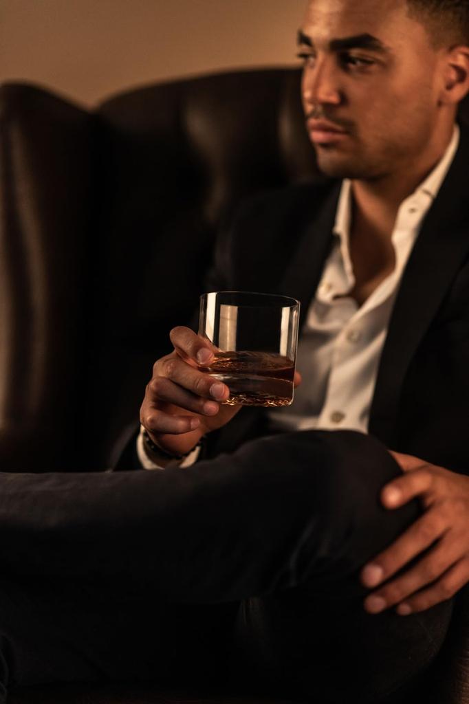 Zwiesel Glass (ZWIESEL GLAS) Shatter-Resistant Chess Tumblers for Whiskey and Hard Liquor, Pair of 2, Machine-Made (m122607)