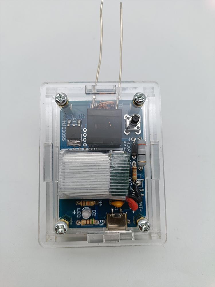 Rechargeable DIY Arc Lighter Kit - High-Voltage Ignition Module with Electronic Components