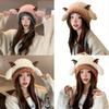 Windproof Deer Storage Hat Ear Protection Festival Christmas Antler Hat New Ear Flap Hat  Winter
