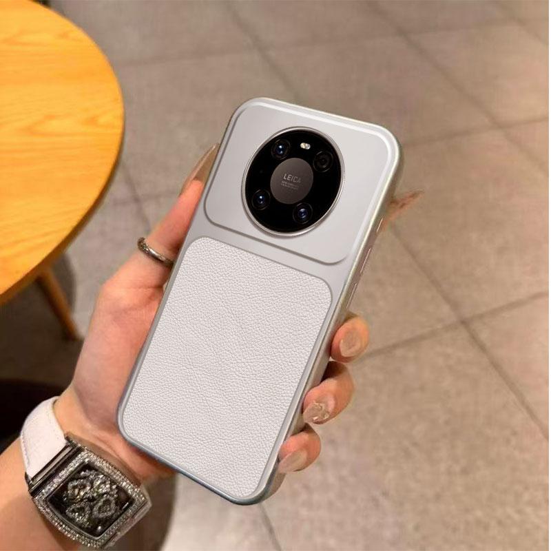 High Quality Soft Phone Case for Huawei Mate 40 Pro 40E Mate40 40Pro 5G Faux Lambskin Silicone Shockproof Back Cover Accessories