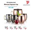 500 ml Mule Cup Edelstahl Cocktail Cup Bier Cup Kupferbecher Cocktai Wein Kaffeetasse Champagner Party Bar Drinkware Tools
