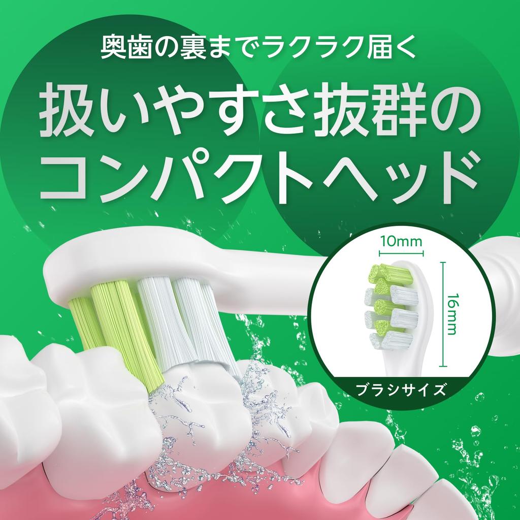 available at dental clinics in BrushMo Compatible Brush Heads for Philips Sonicare Electric Toothbrushes DiamondClean Premium Brush Heads Mini [Now