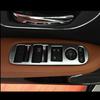 Silver 4X Door Window Lift Switch Panel Cover Trim For Honda HR-V HRV 2016-2019