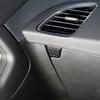 Korlot Carbon fiber osłona przełącznika klamki schowka na rękawiczki do Chevrolet Corvette C7 2014-2019
