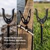 Easy Installation Fishing Rod Rest | Reliable Grip, Head, Compatible,