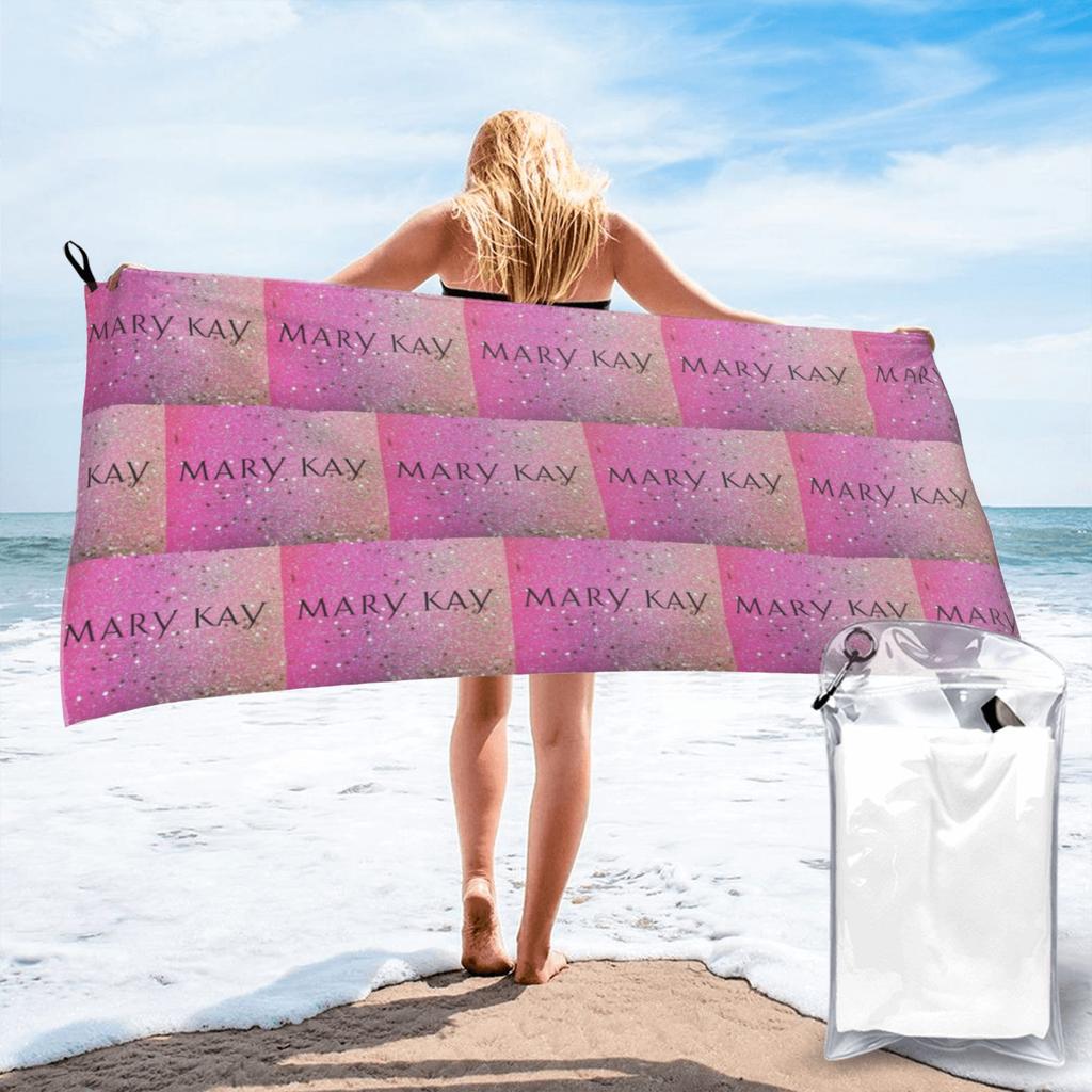 Mary Kay Ručník na pláž Měkké mikrovlákno Rychleschnoucí Absorpční Rychlé ručníky na jógu