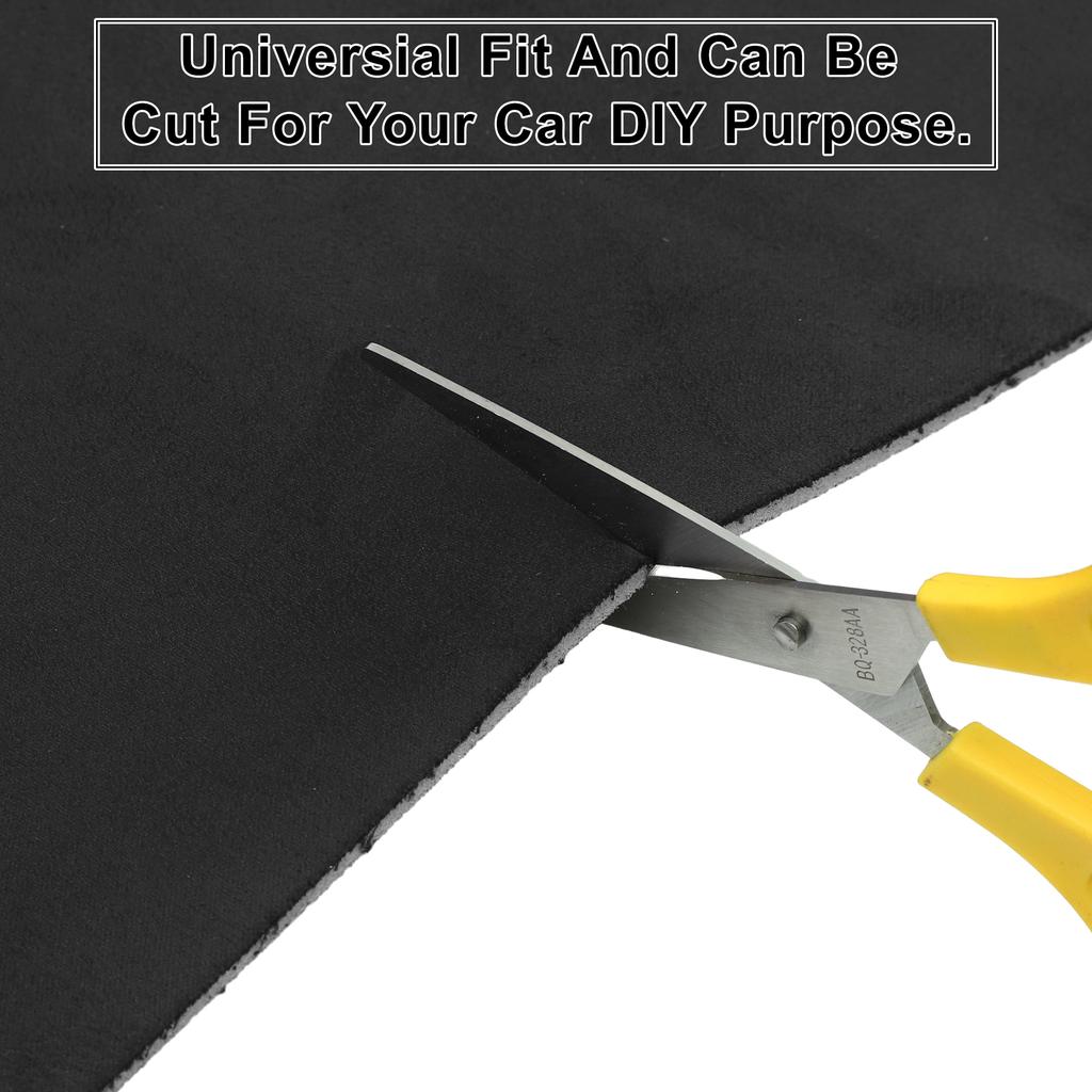UXCELL Suede Headliner Fabric 92x152cm 162x152cm 203x152cm Foam Backed for Car Protect Aging Broken Faded DIY Repair Replacement