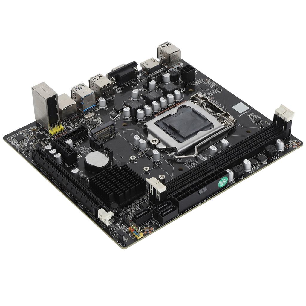 H61C Desktop Computer Motherboard LGA 1155 Pin DDR3 Dual Channel Gaming Motherboard Computer Mainboard with 4 USB2.0 2