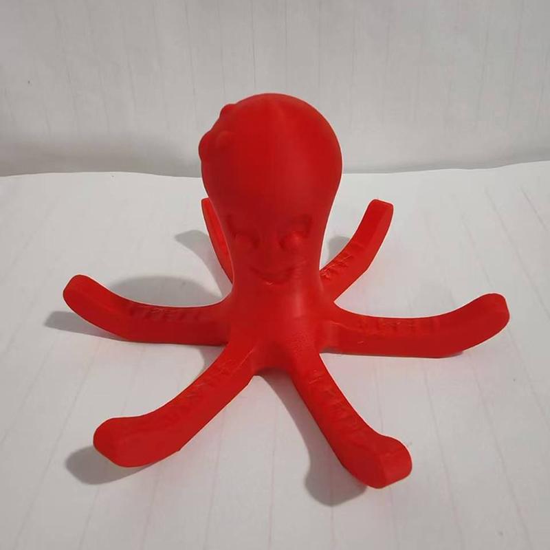 3D Printed Octopus Simulation Squid Water Bottle Shelf Drying Rack Home Decor 2026 New Year Gifts Crafts Figurines Miniatures