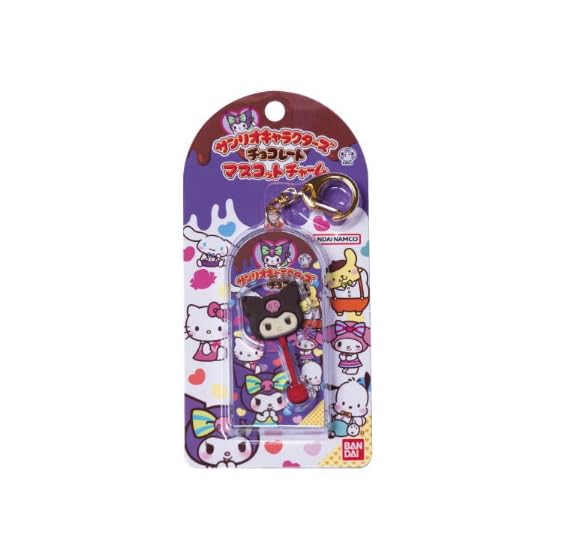 

Шоколадный талисман-брелок с персонажами Sanrio Hasegawa Pro Cute Популярный 573936 573981 Kuromi 3981 Vol.2 _ розовый